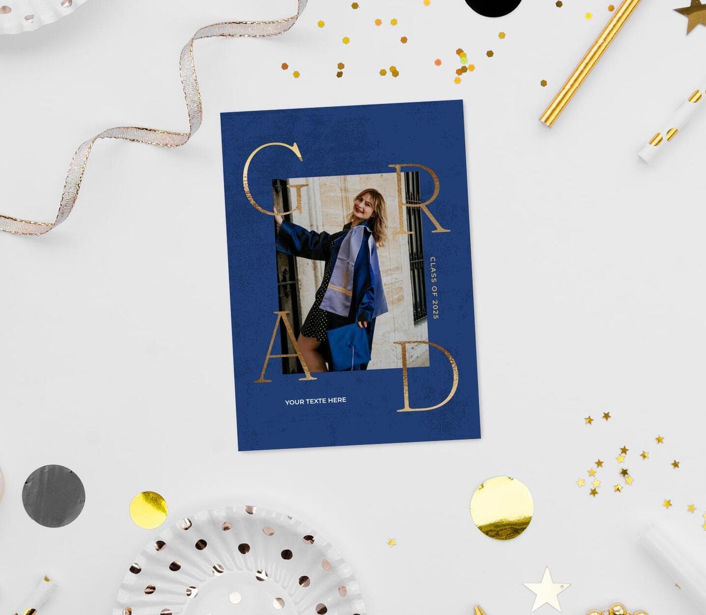 Unicorn Academy™ Valentina And Cinder Birthday Photo Card