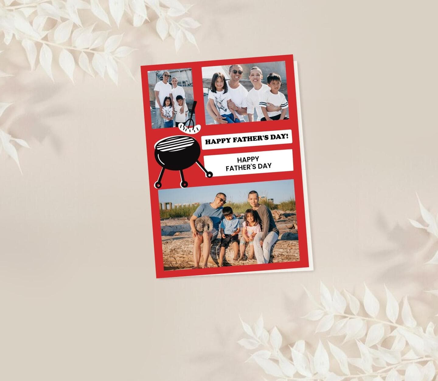 Dad Barbecue Chef Card