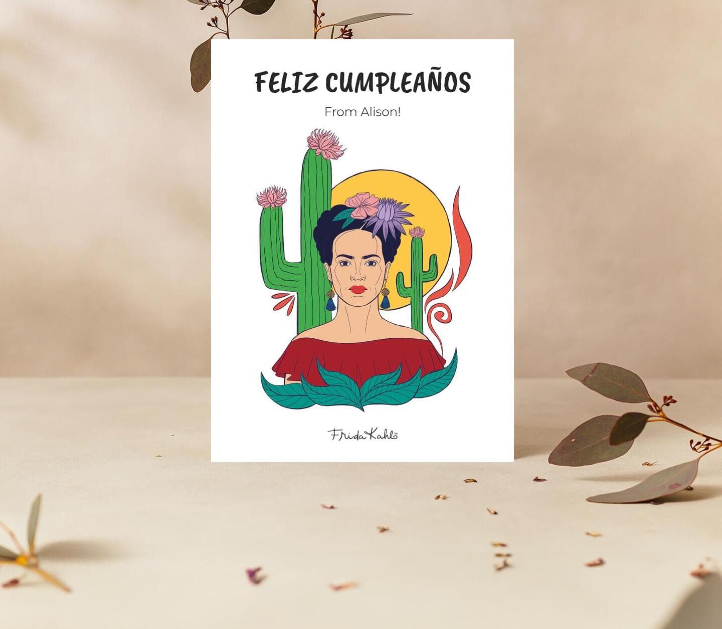 Frida Kahlo™ Cactus Card