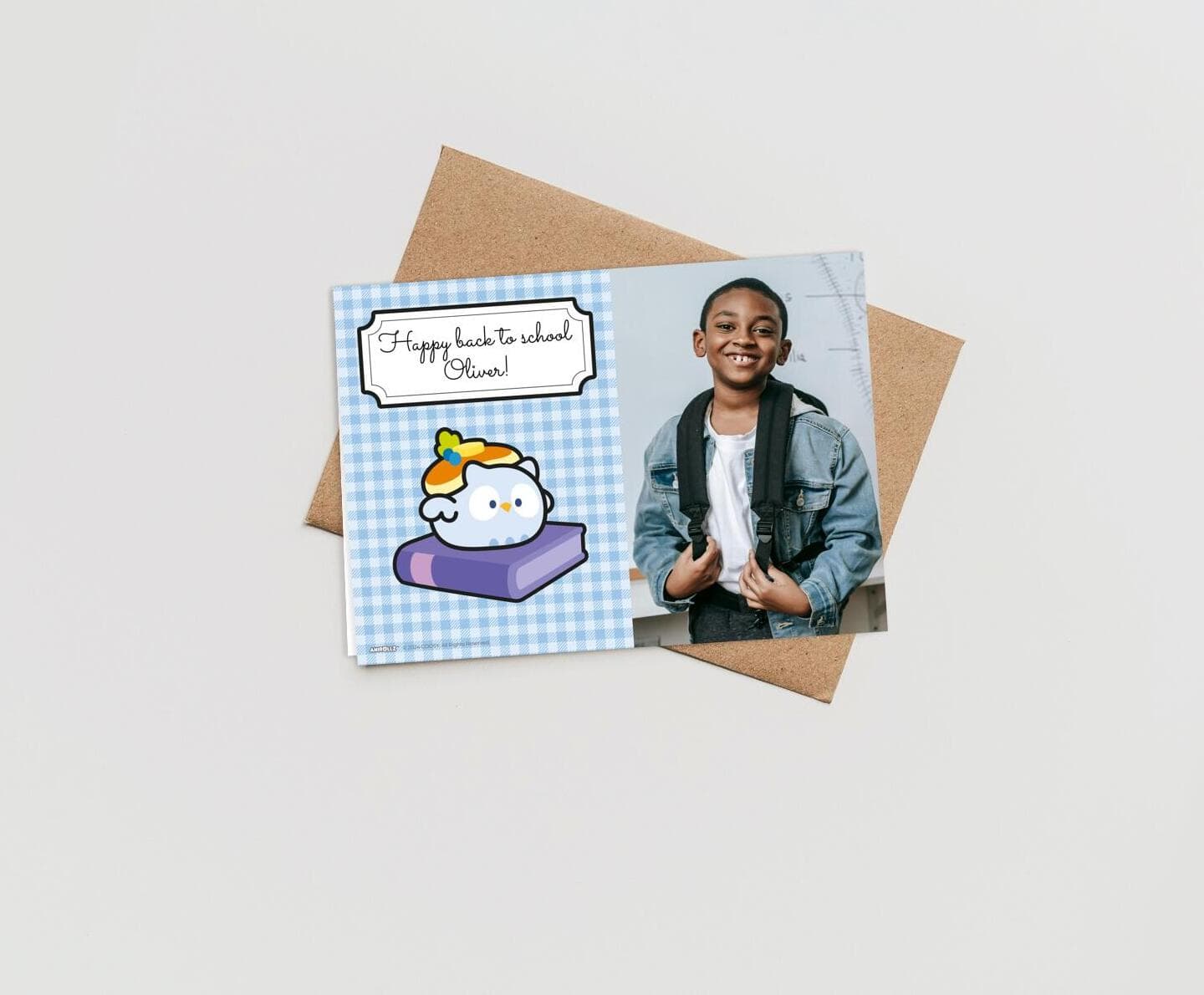 Anirollz® Blue Label School Card