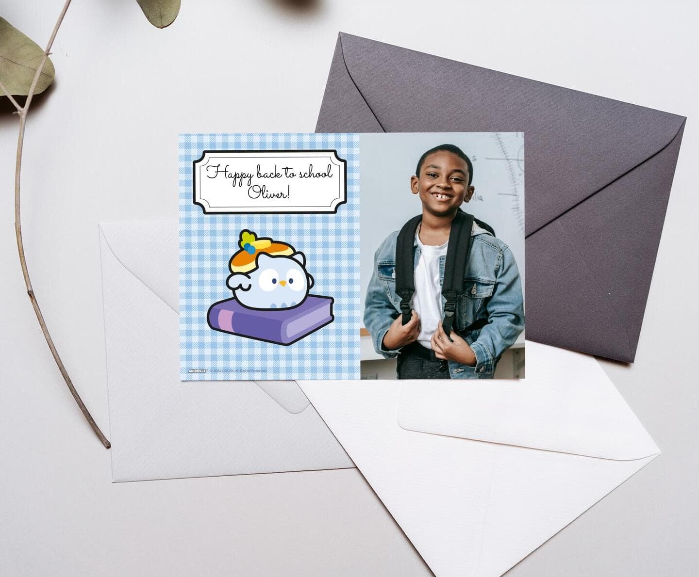 Anirollz® Blue Label School Card