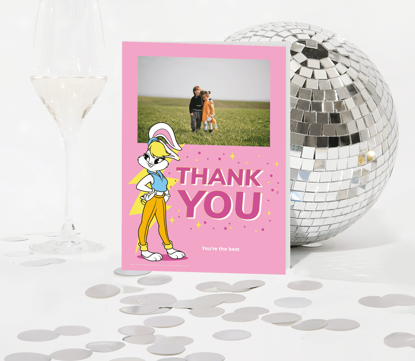 Looney Tunes™ Lola Thanks Card