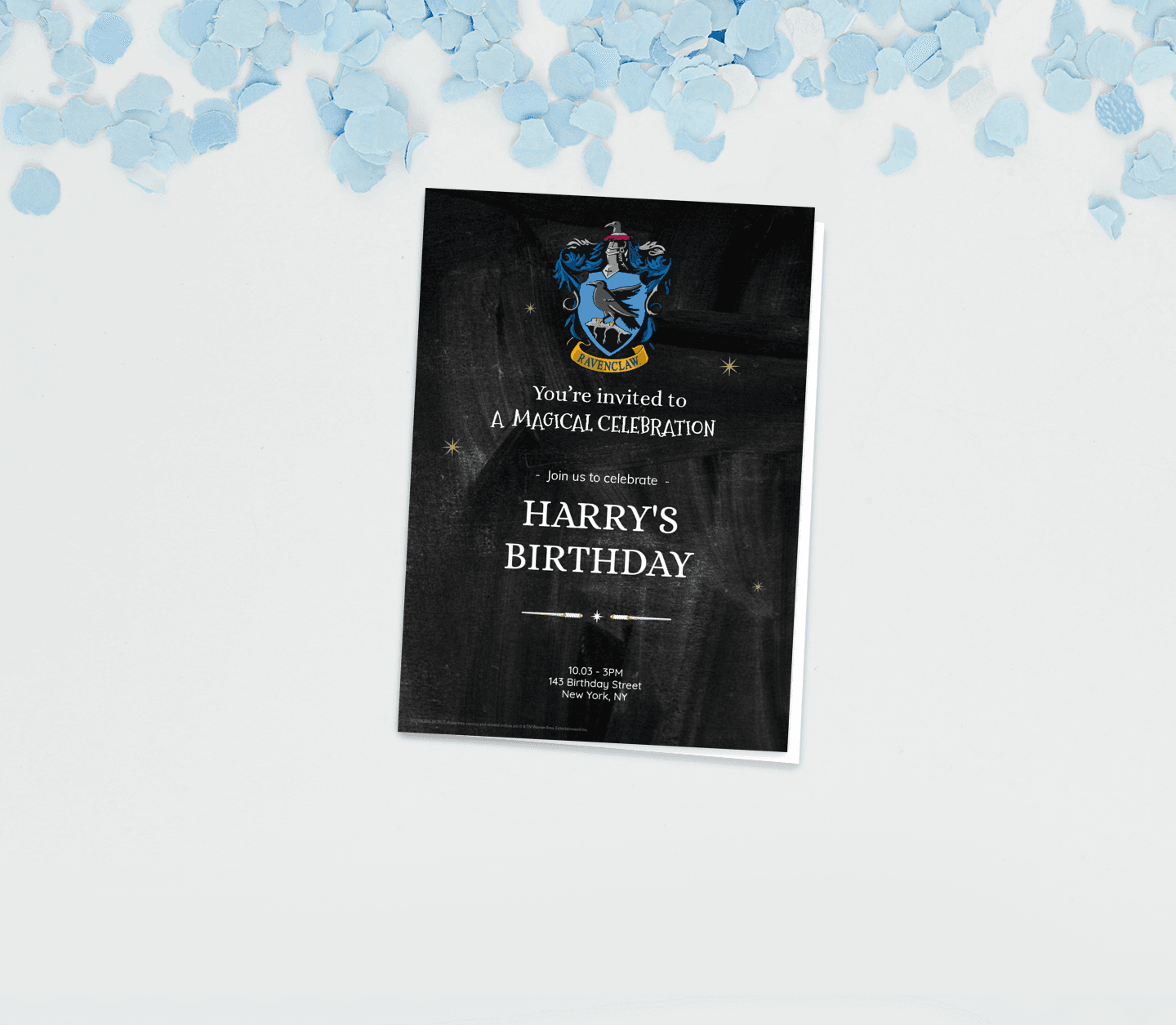 Harry Potter™ Birthday Ravenclaw Card