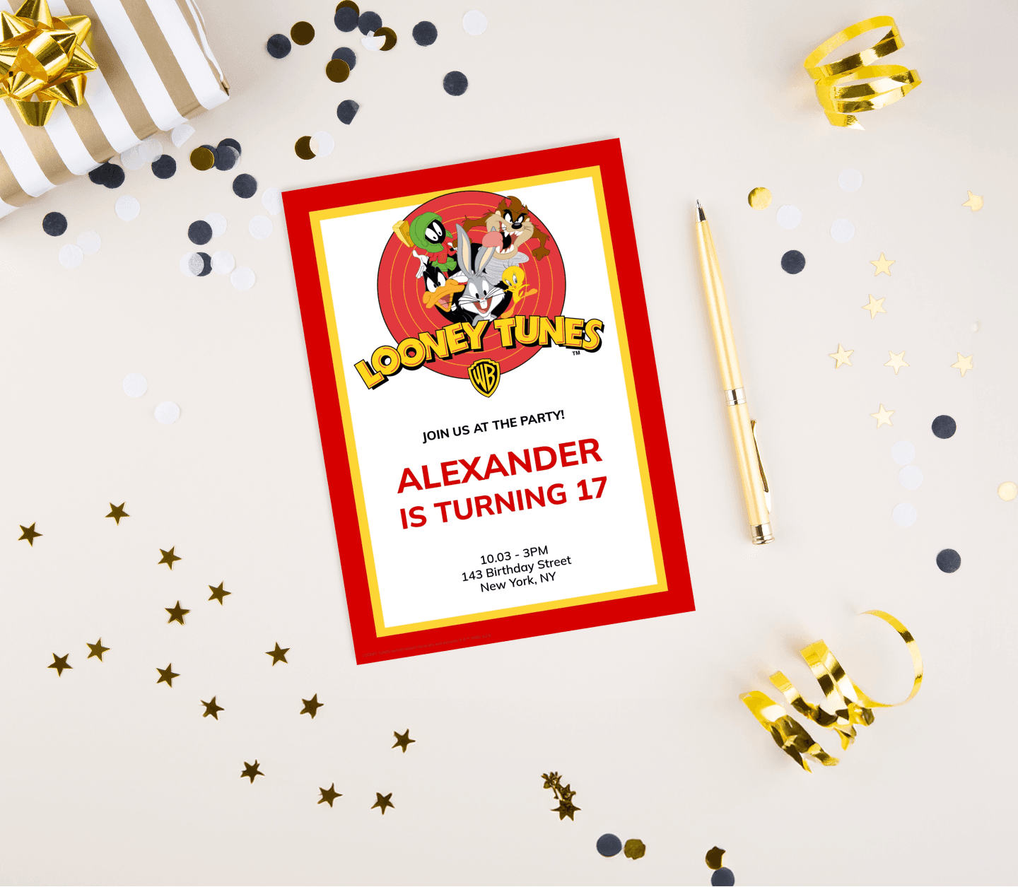 Looney Tunes™ Birthday Classic Card