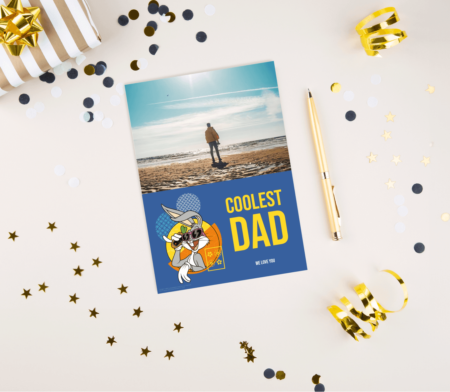 Looney Tunes™ Coolest Bunny Dad Card