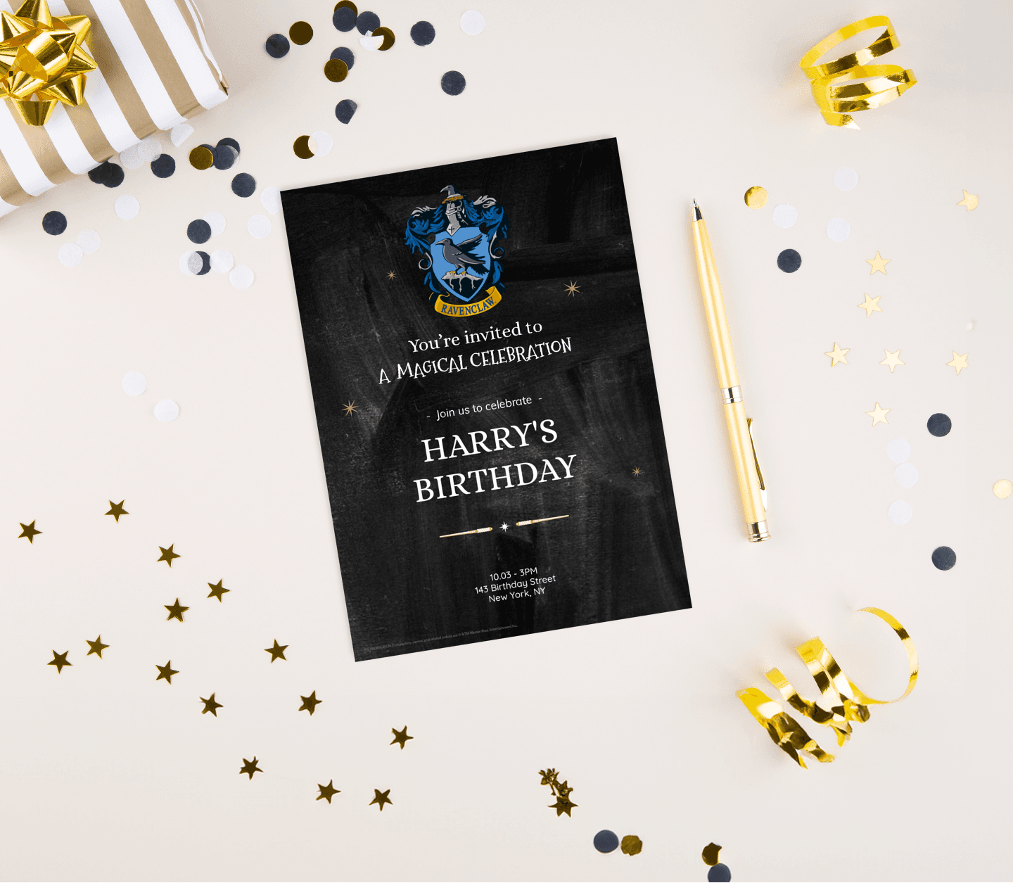 Harry Potter™ Birthday Ravenclaw Card