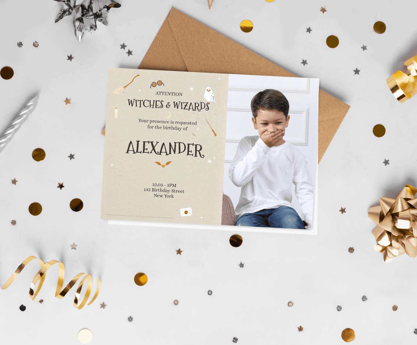 Harry Potter™ Attention Wizards Card