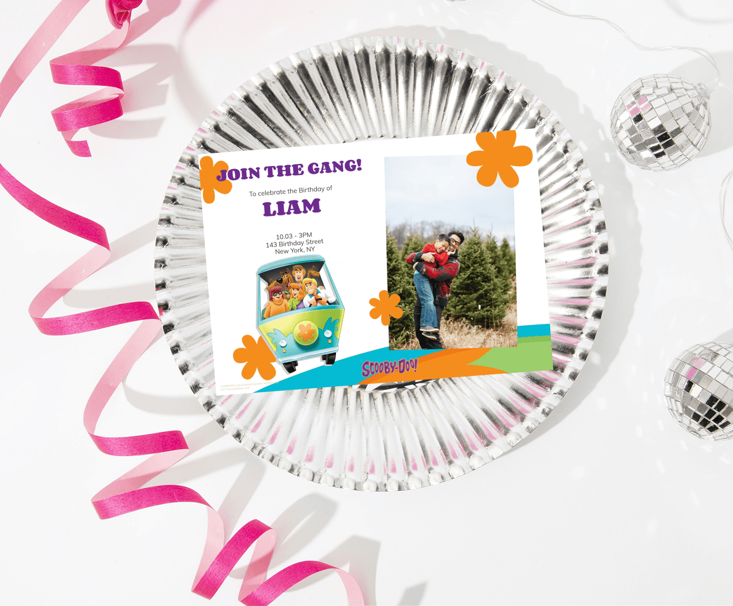 Scooby Doo™ Birthday Van Card