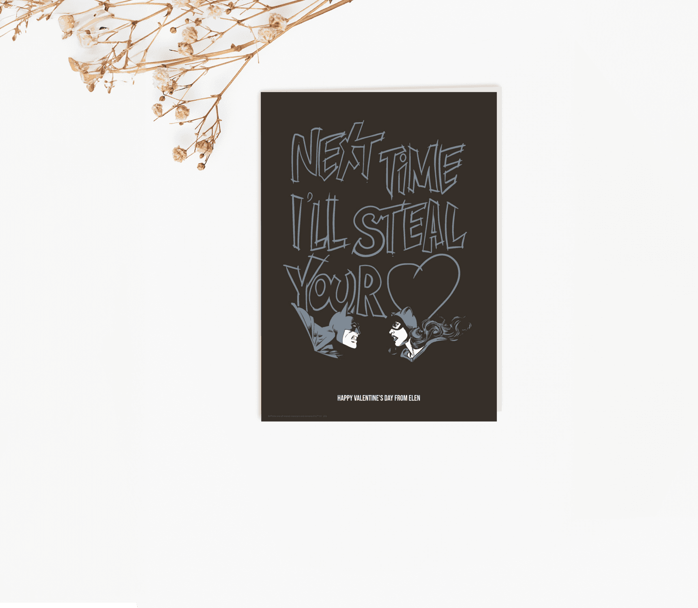 Batman™ Heart Card