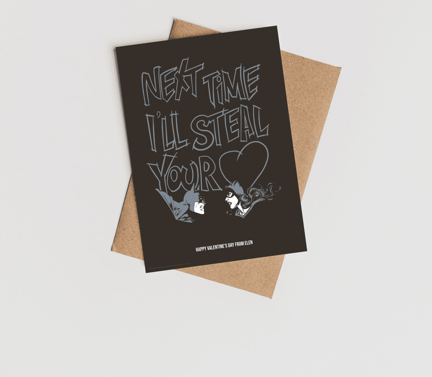 Batman™ Heart Card