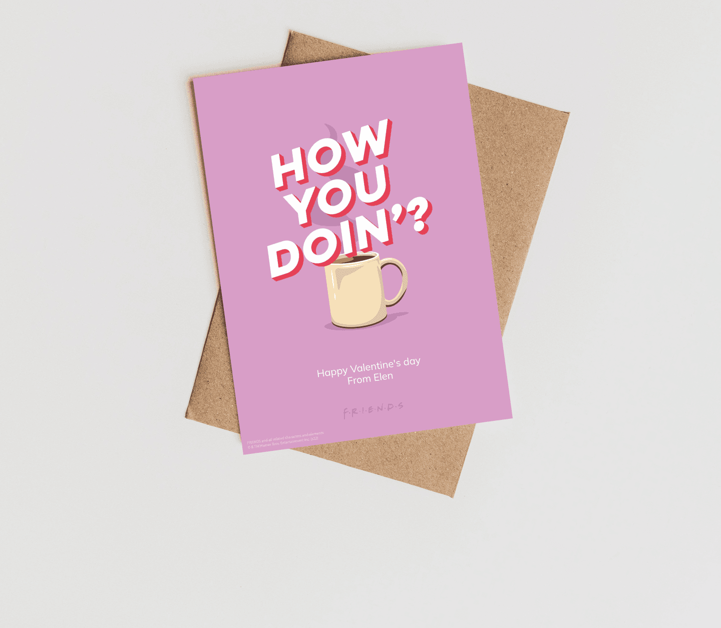 Friends™ Joey Coffee Card