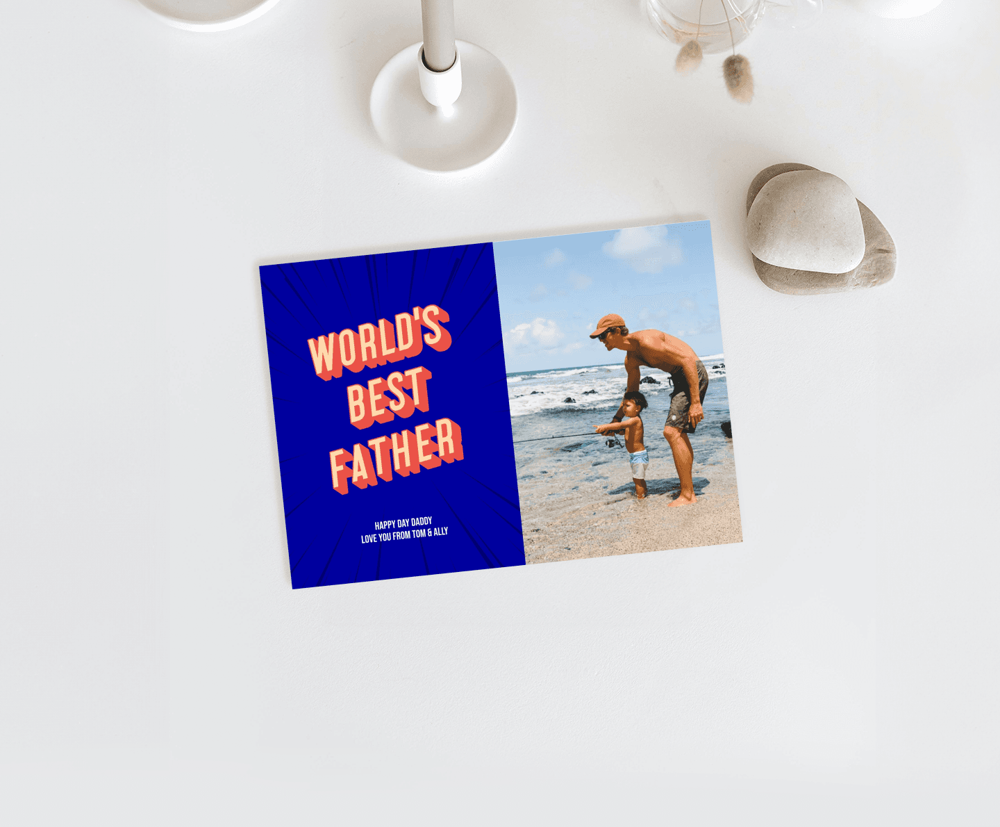 World's Best Father Card