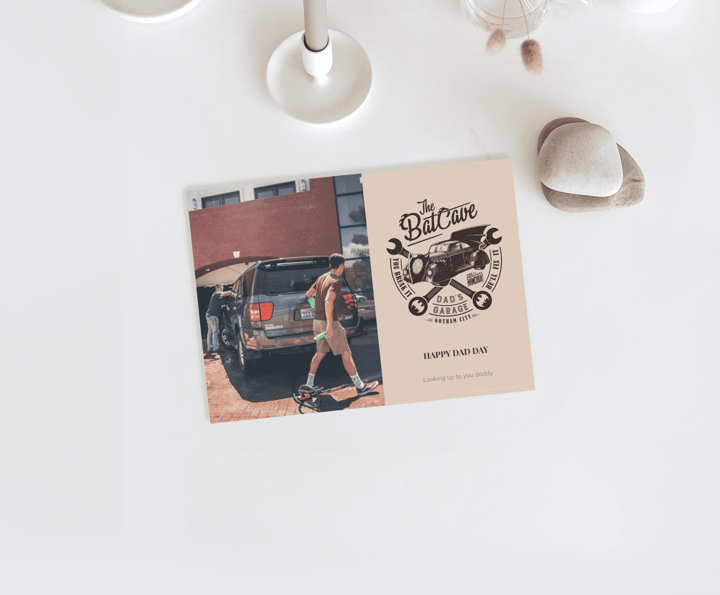 Batman™ Dad Batcave Card