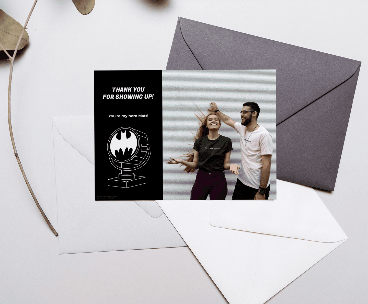 Batman™ Batsign Card