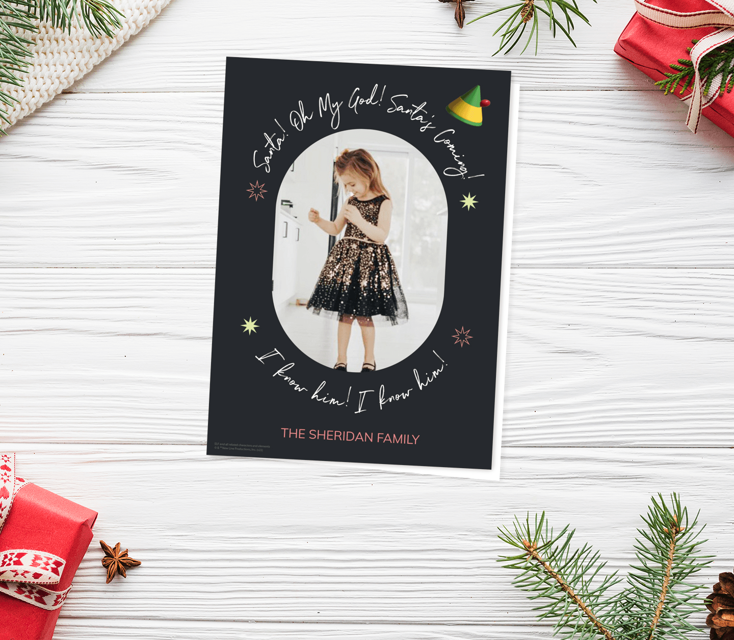 Elf™ Christmas Omg Card