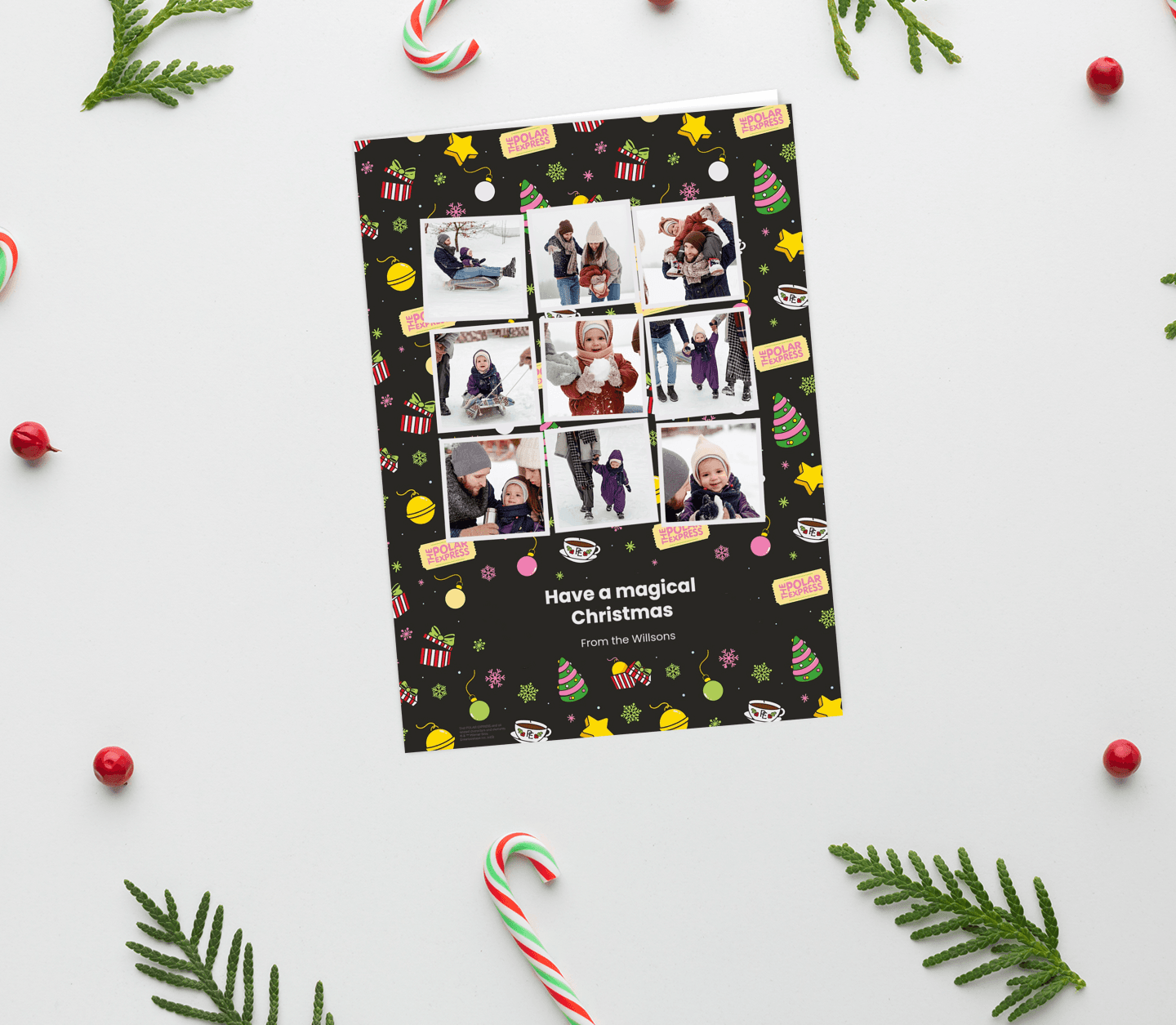 Polar Express™ Polar Pattern Card