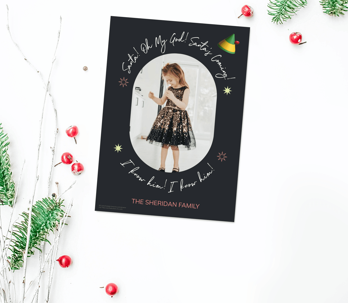 Elf™ Christmas Omg Card