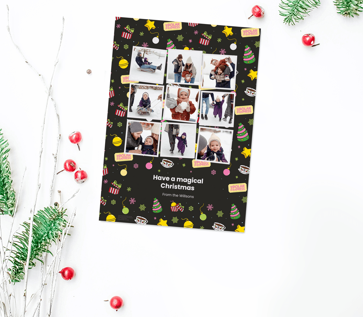 Polar Express™ Polar Pattern Card