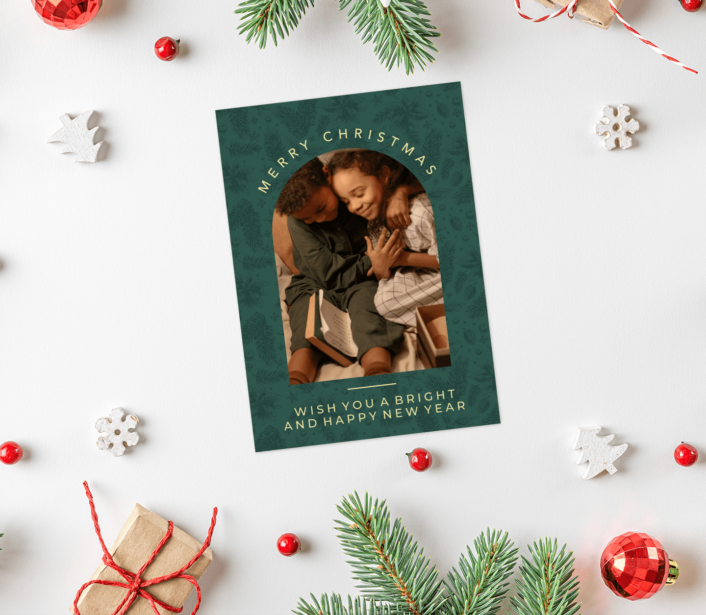 Pattern Christmas Card