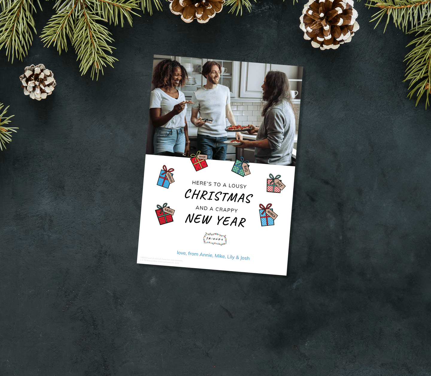 Friends™ Christmas Lousy Card