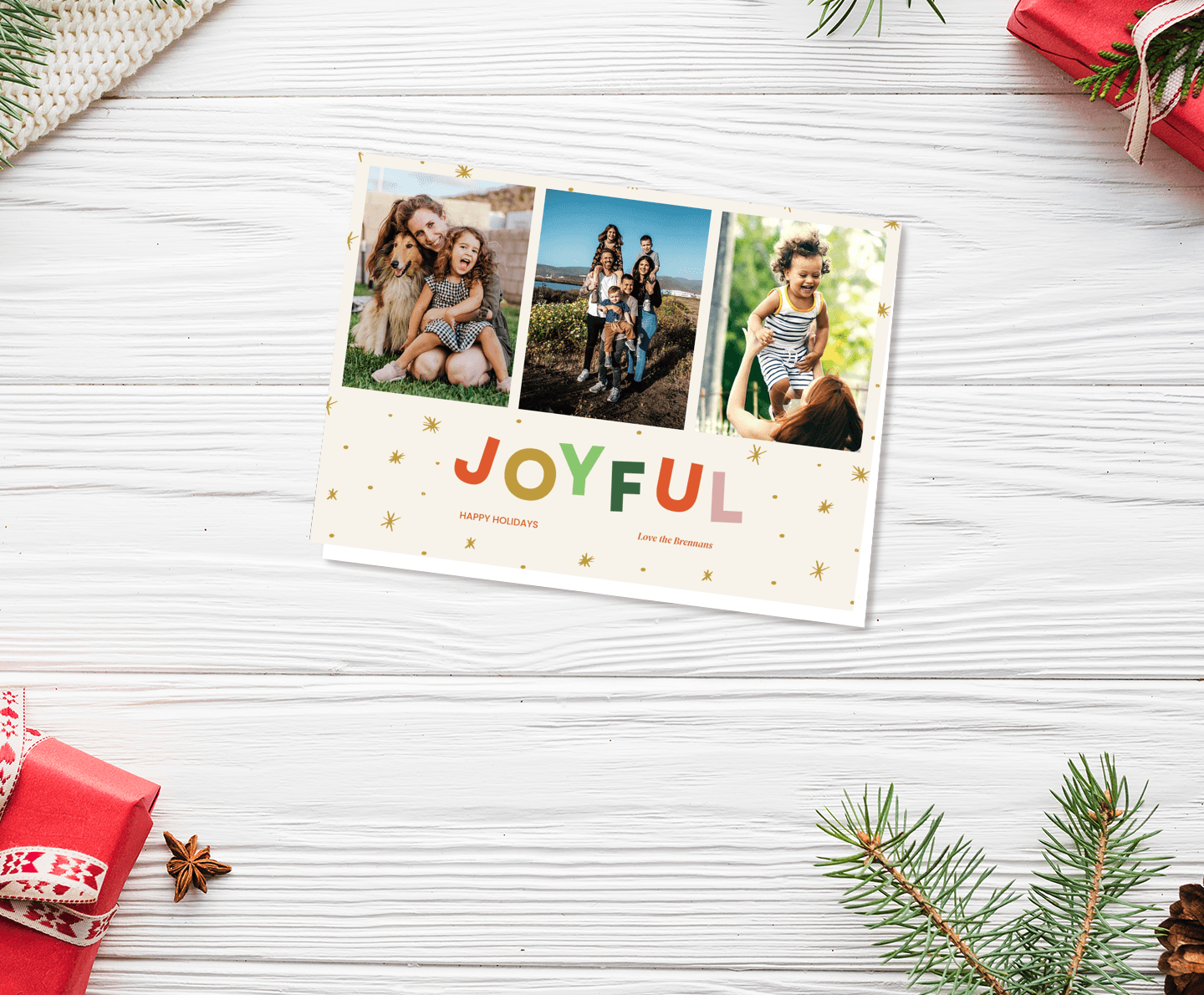 Joyful Colorful Card