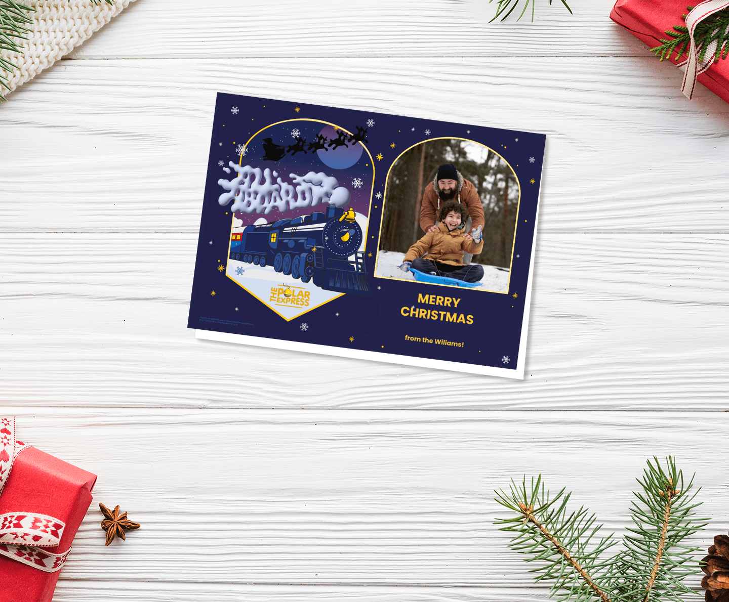 Polar Express™ Polar Windows Card