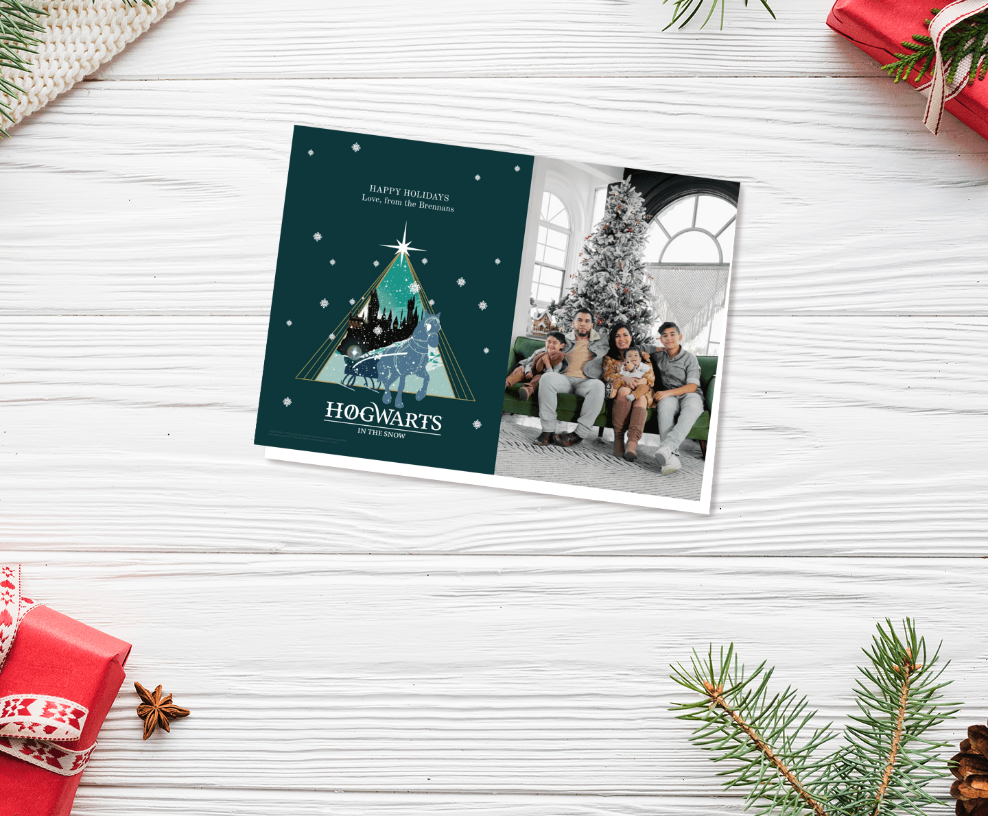 Harry Potter™ Snow Hogwarts Card