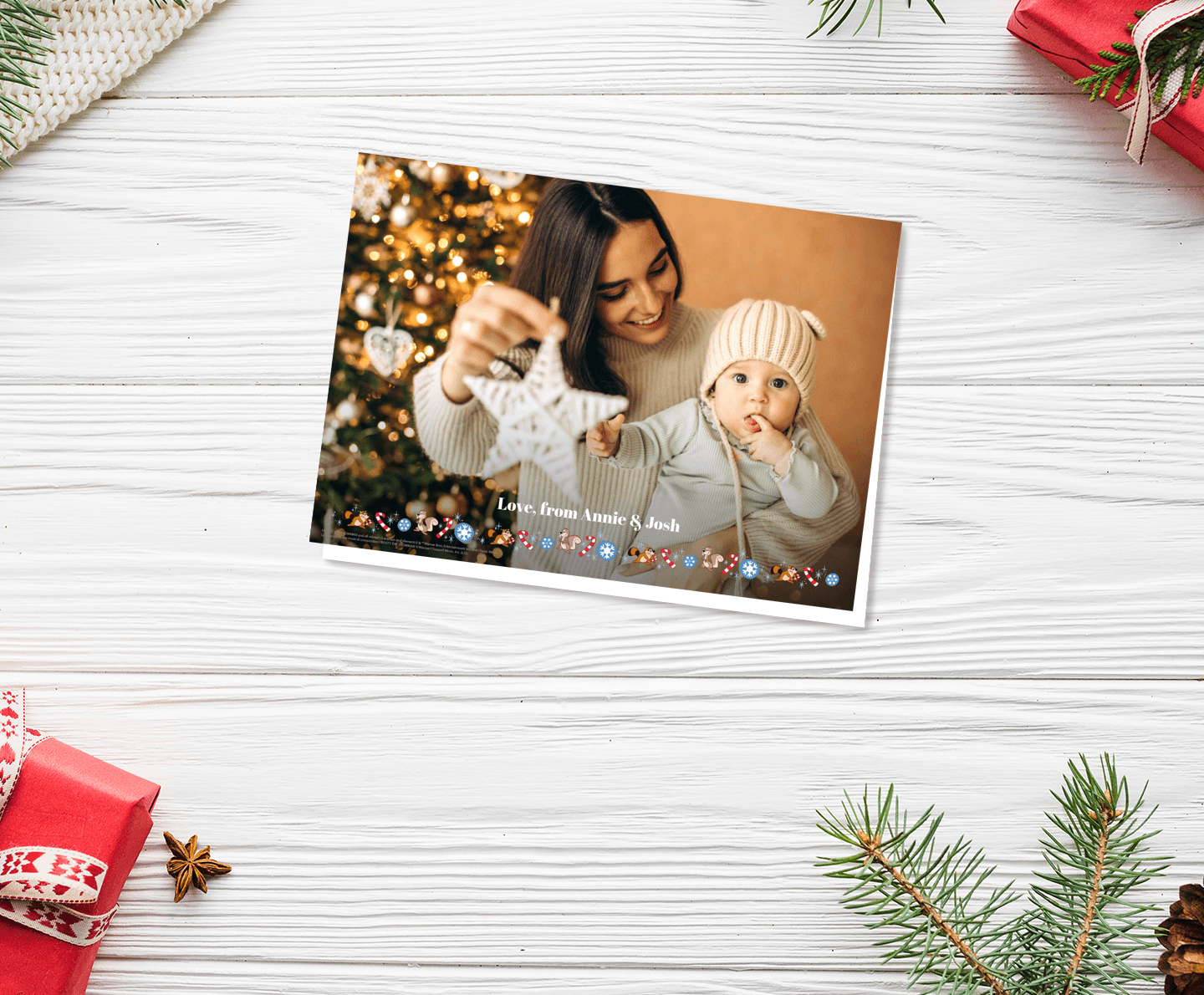 Frosty The Snowman™ Christmas Squirels Card