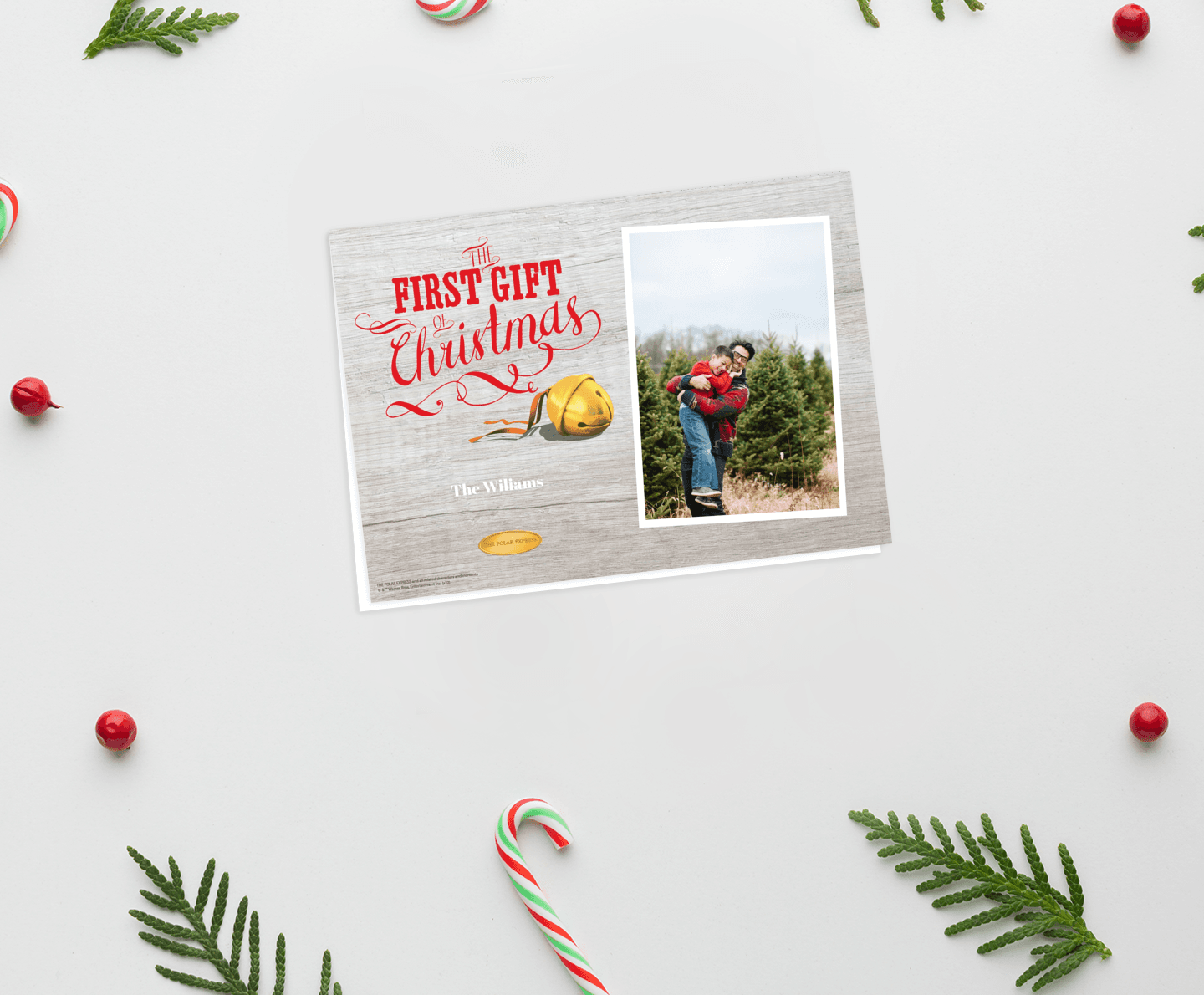 Polar Express™ Christmas Christmas Card