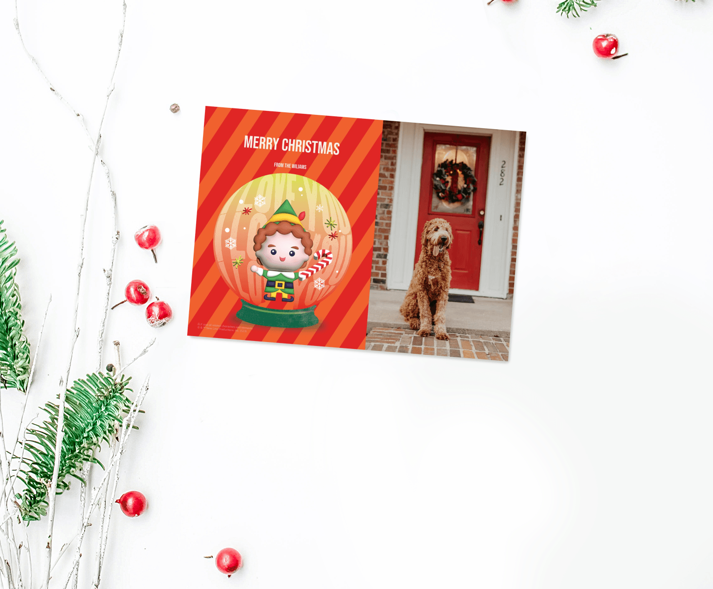 Elf™ Love you Card