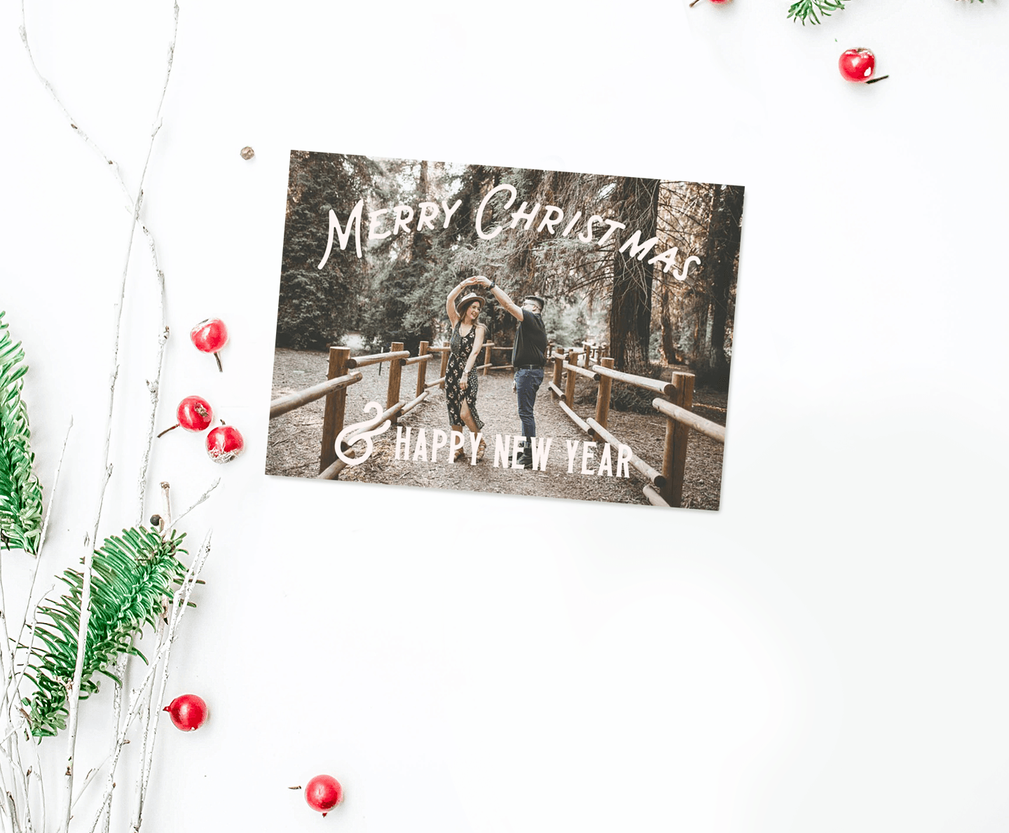 Christmas Overlay Card