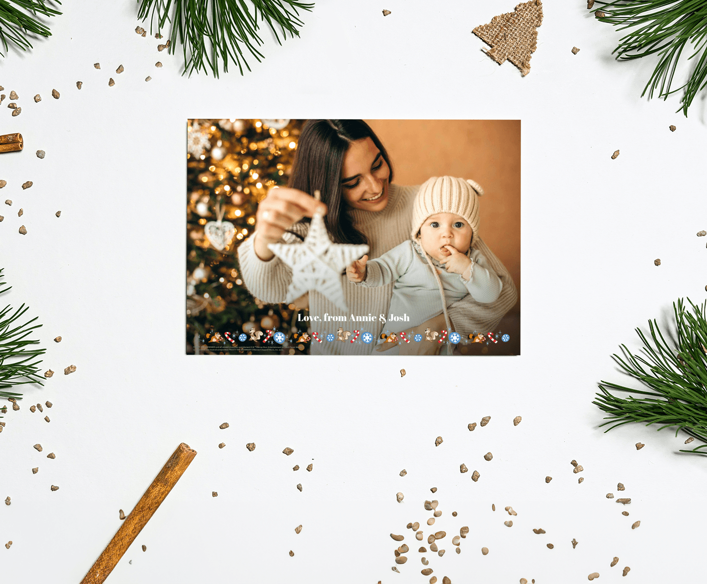 Frosty The Snowman™ Christmas Squirels Card