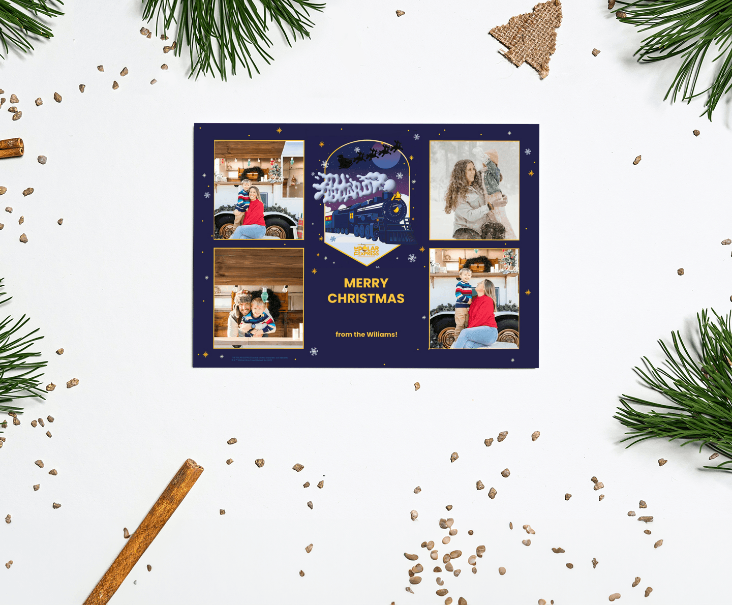 Polar Express™ Polar train Card