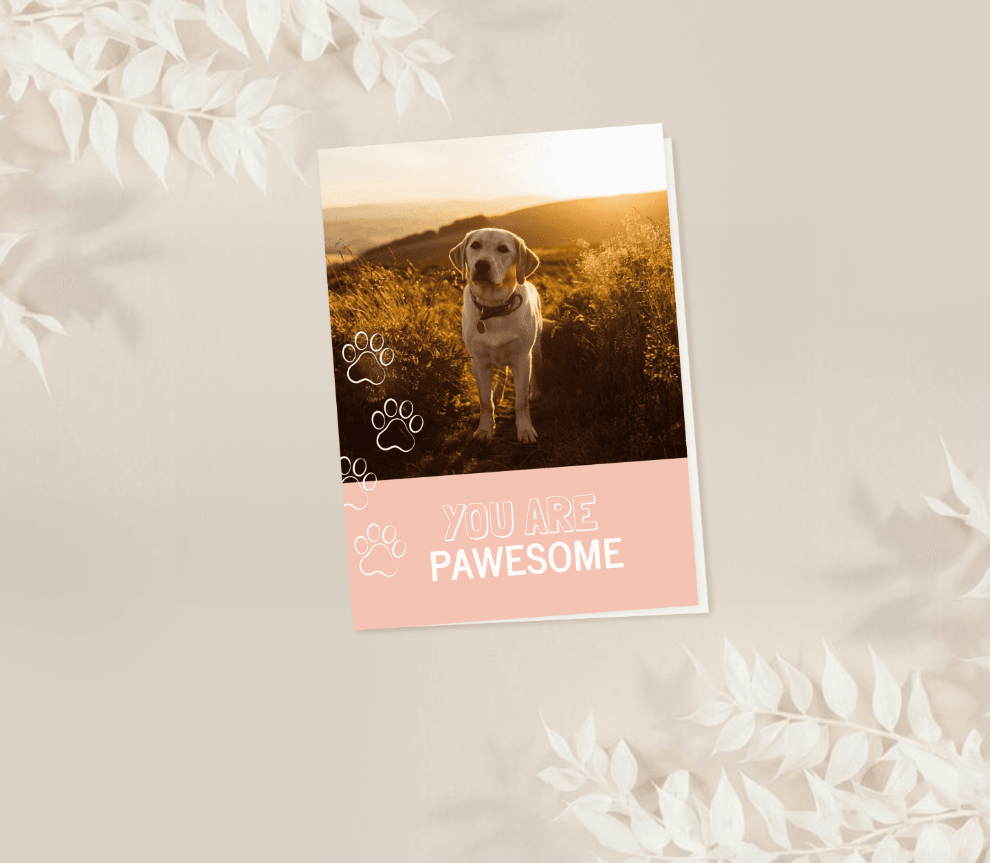 Pawesome Card