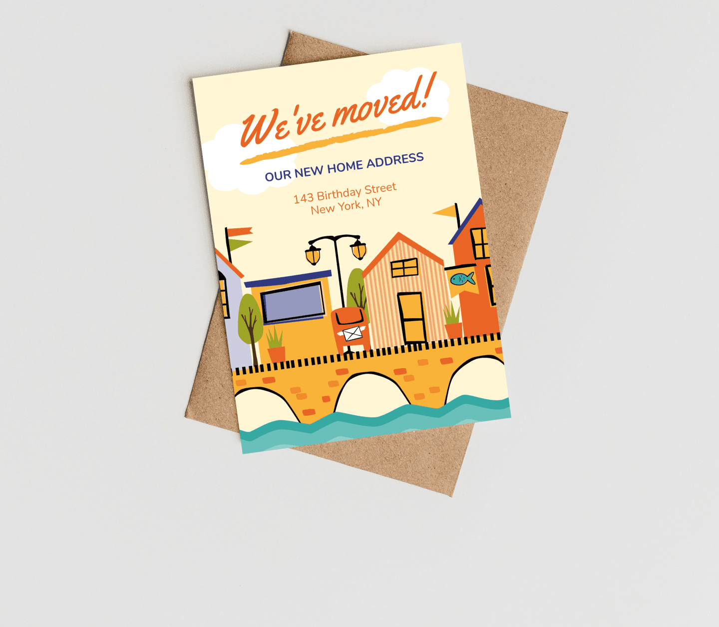 Moving Illustration Card