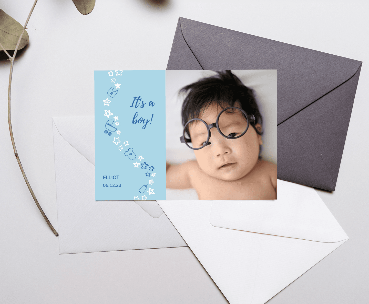 It's a boy Card