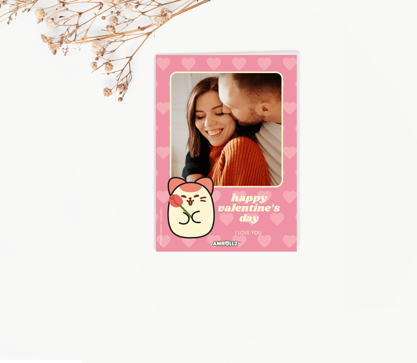 Anirollz® Happy Valentine Card