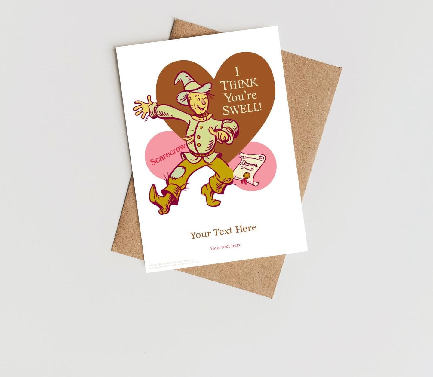 Wizard of Oz™ Scarecrow Swell Card