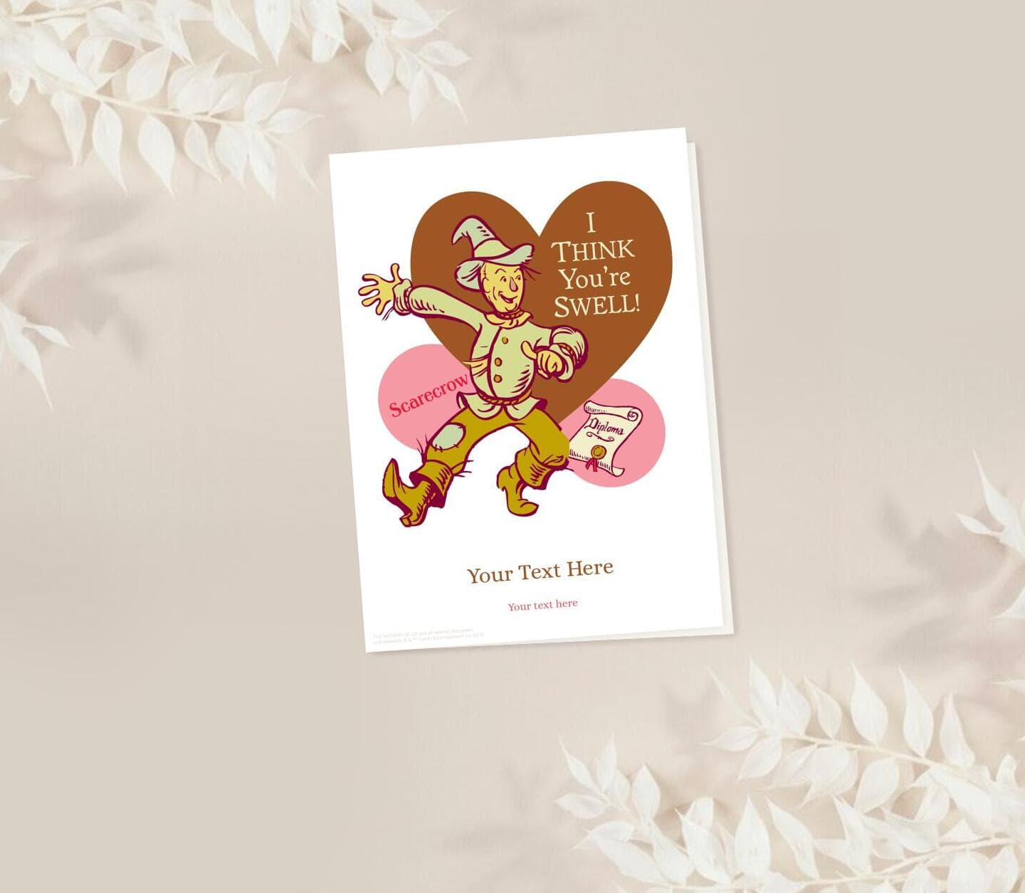 Wizard of Oz™ Scarecrow Swell Card