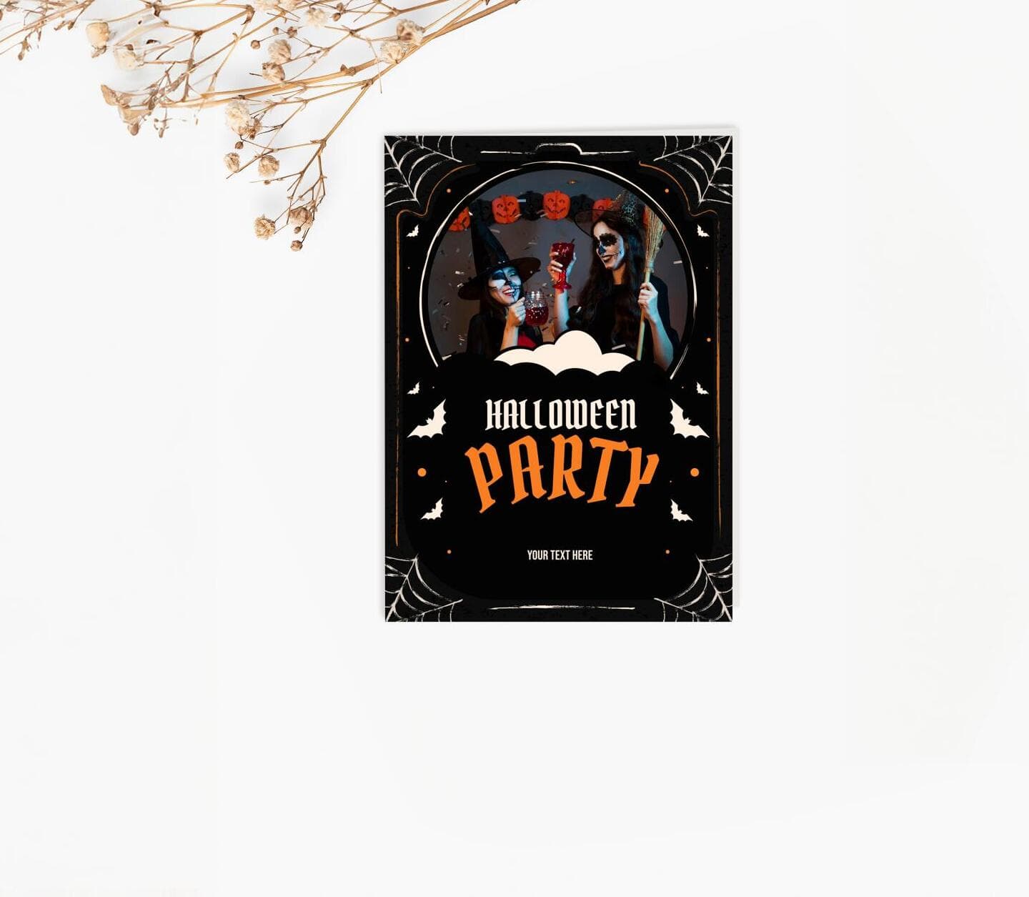 Halloween party Card