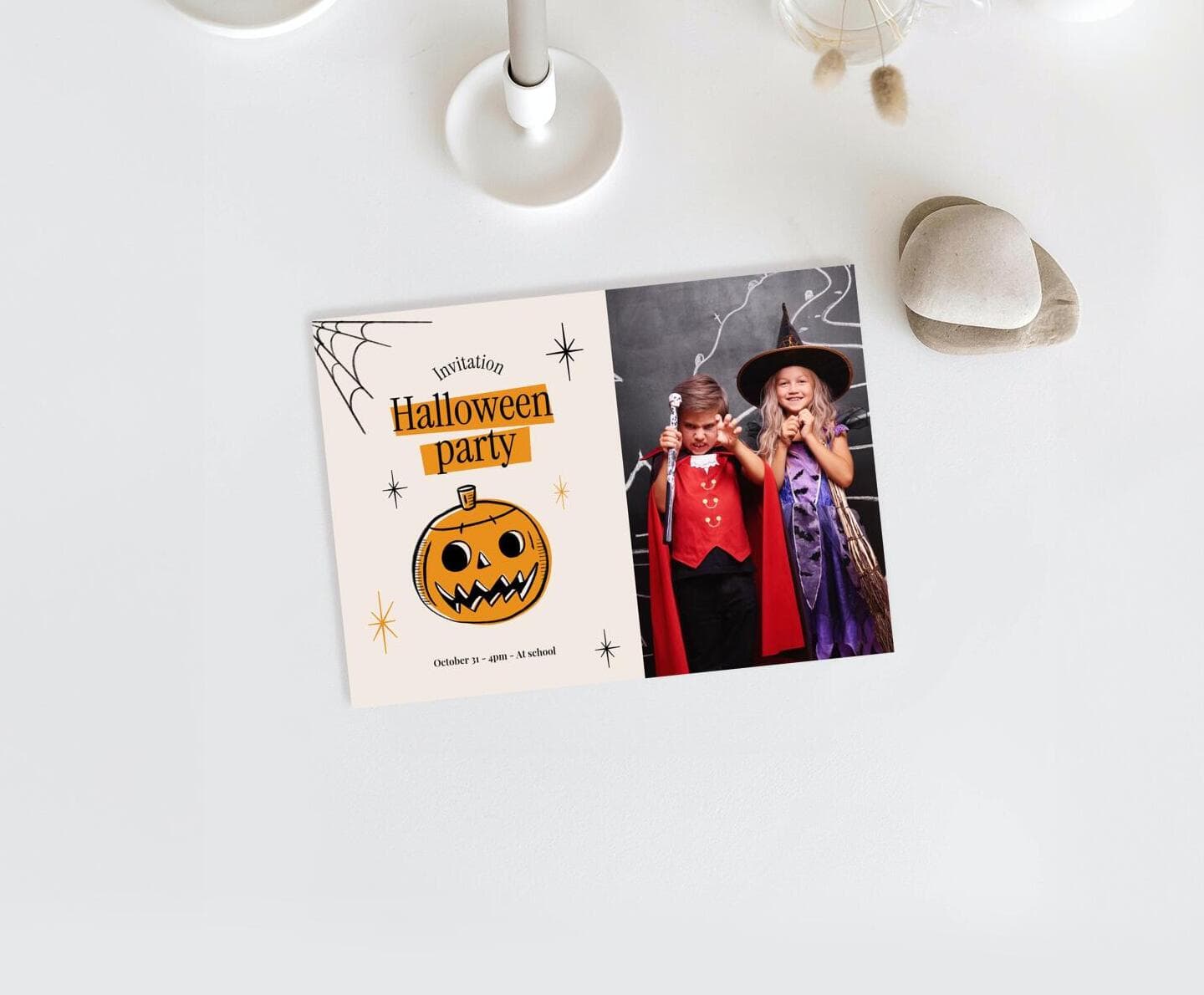 Spooky Party Card