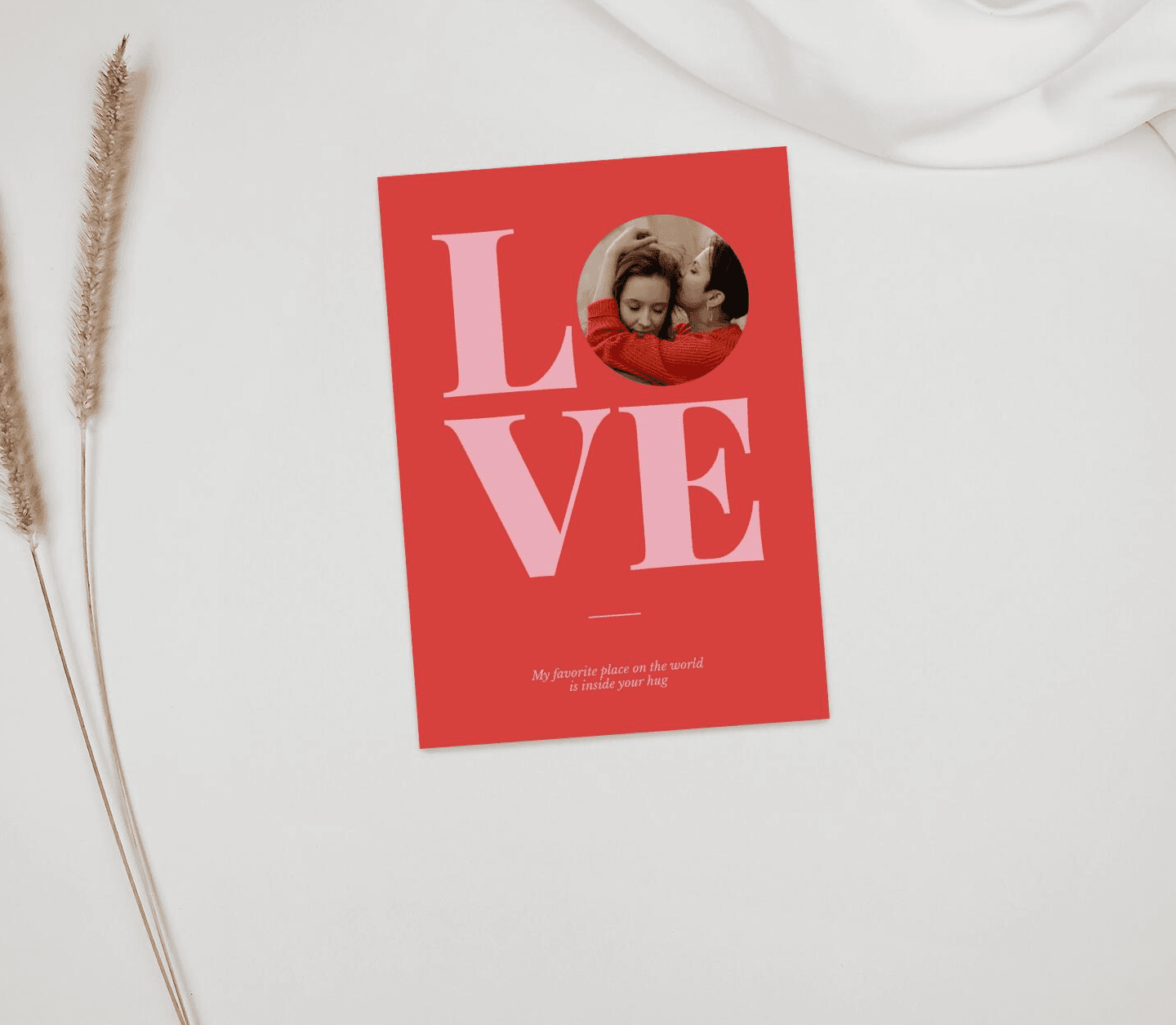 Red love Card