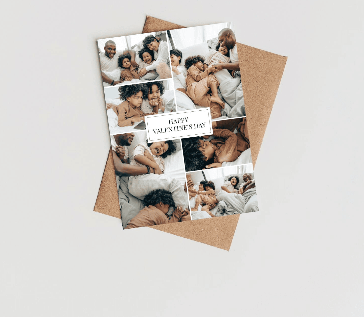 Valentines collage Card