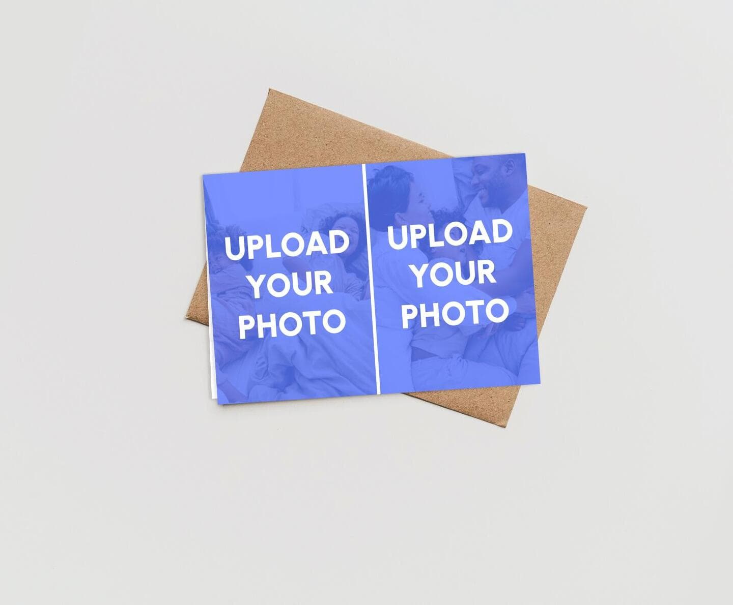 Upload Your Photos Two Landscape Card