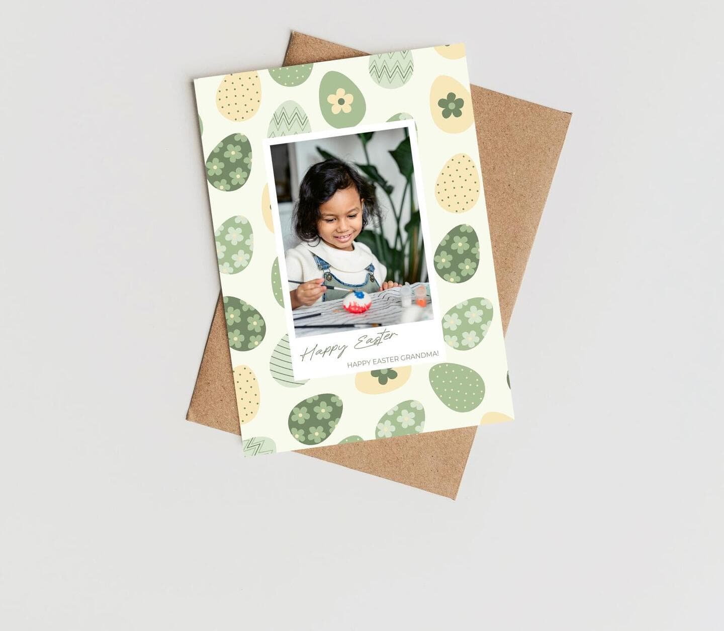 Easter Eggs Pattern Card