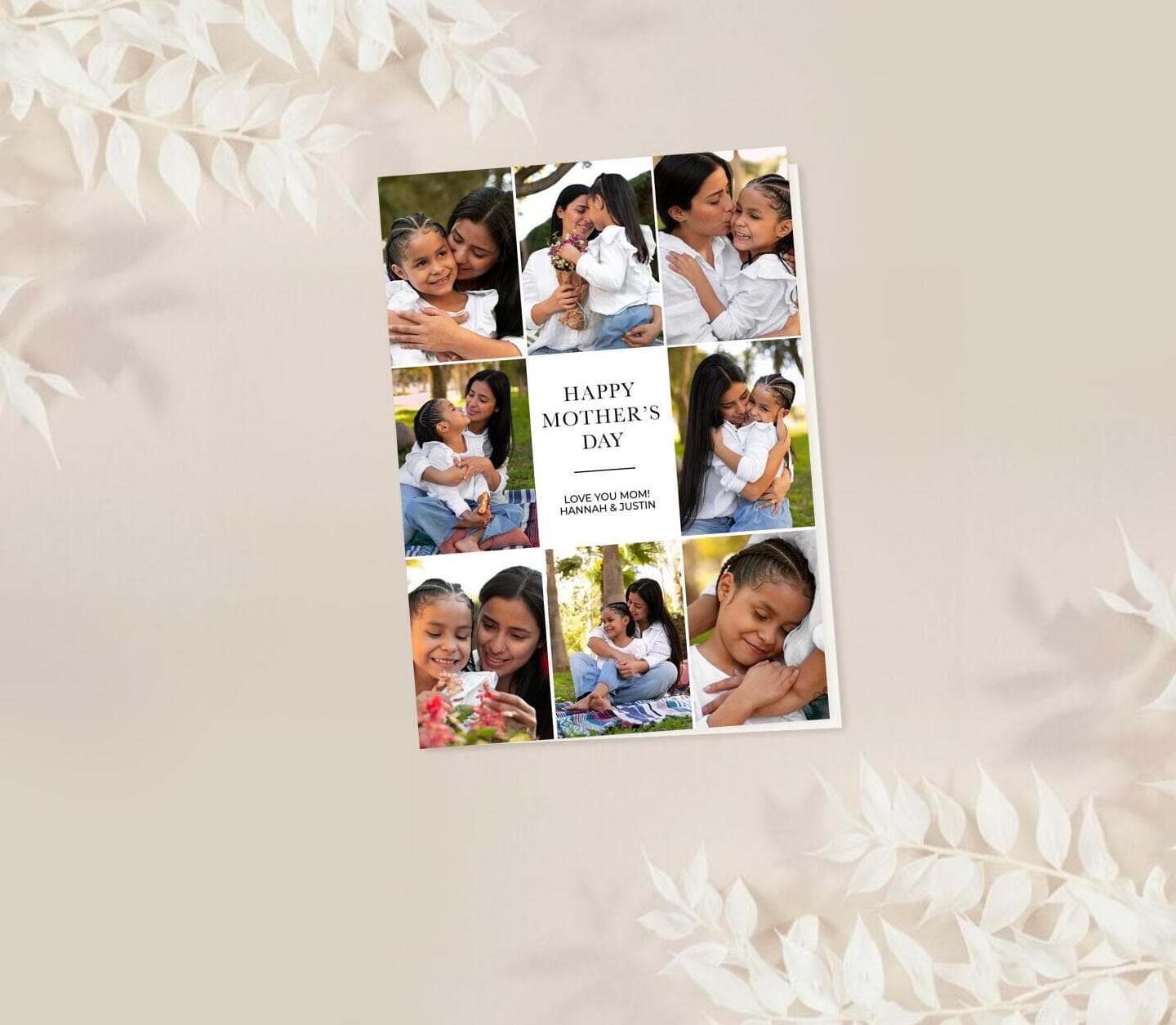 Classic Multiphoto Mom Card