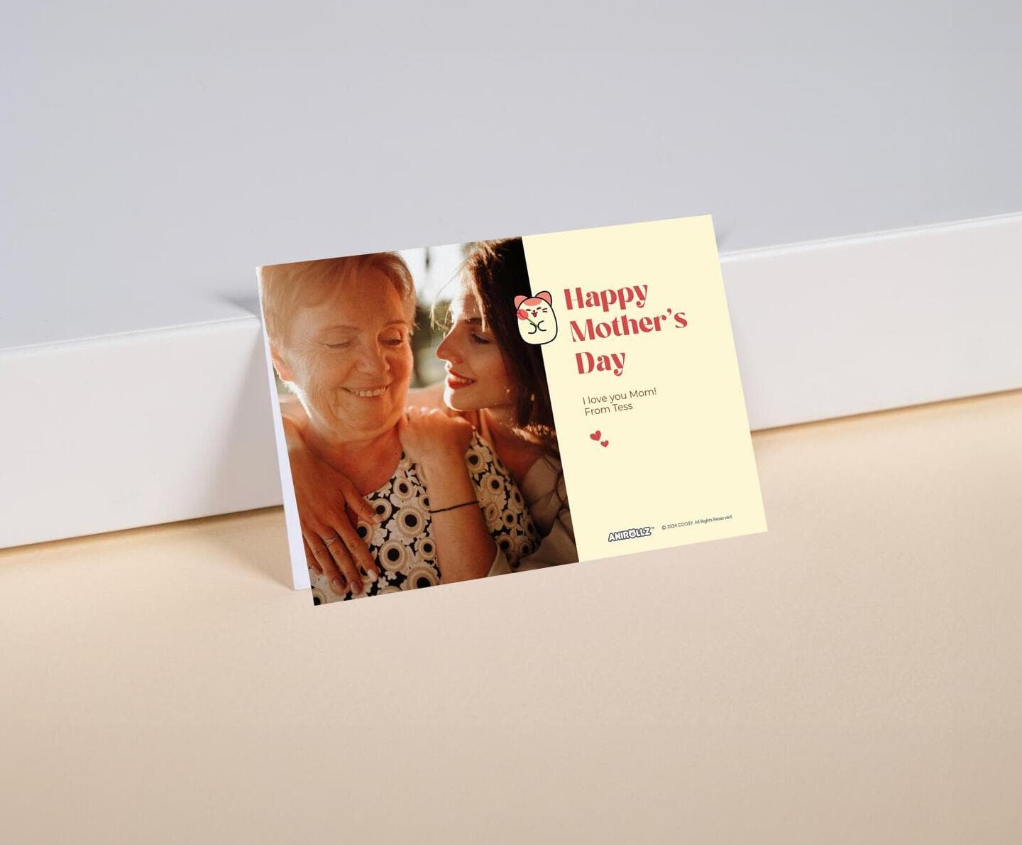 Anirollz® Sweet Mother's Day Card