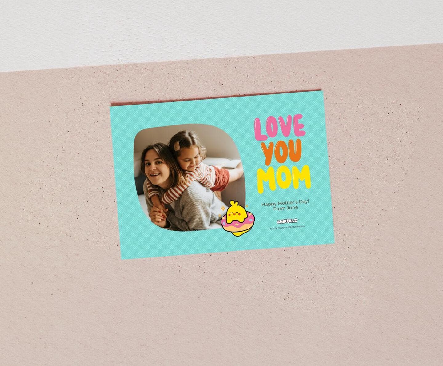 Anirollz® Love Mom Card