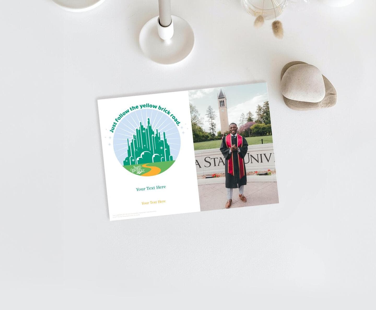 Wizard of Oz™ Follow The Yellow Bricks Card