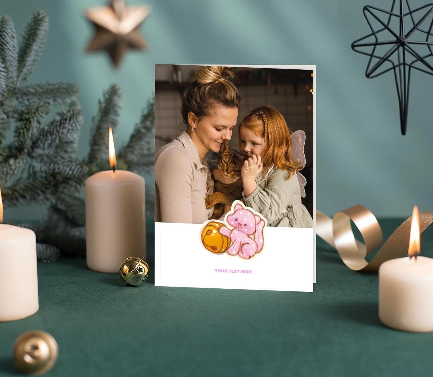 Strawberry Shortcake™ Cute Cat Card